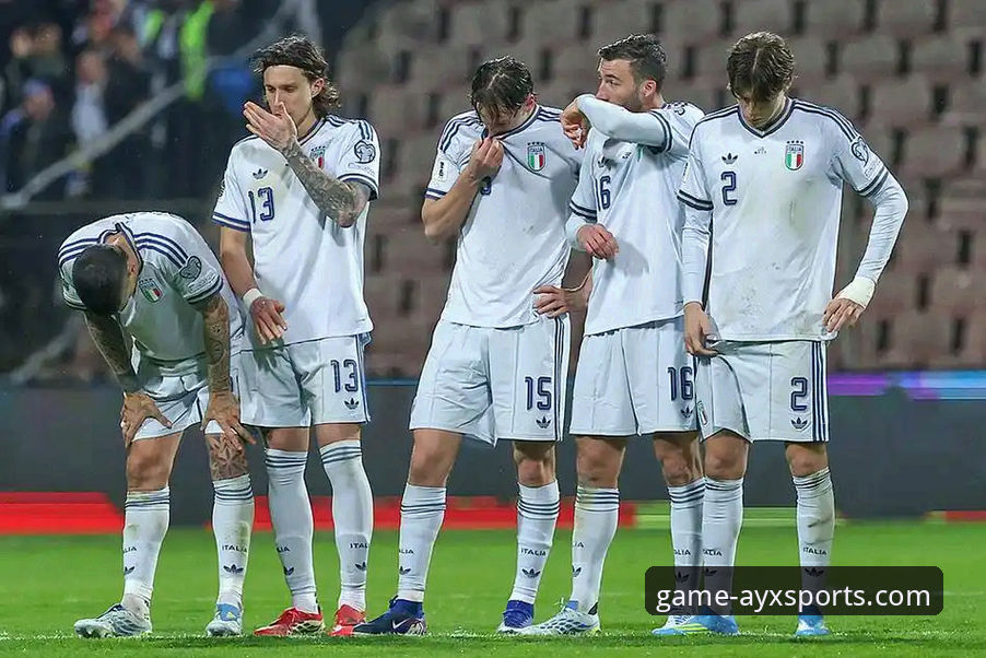 揭秘意大利连续三届无缘世界杯：一场点球大战背后的数据真相